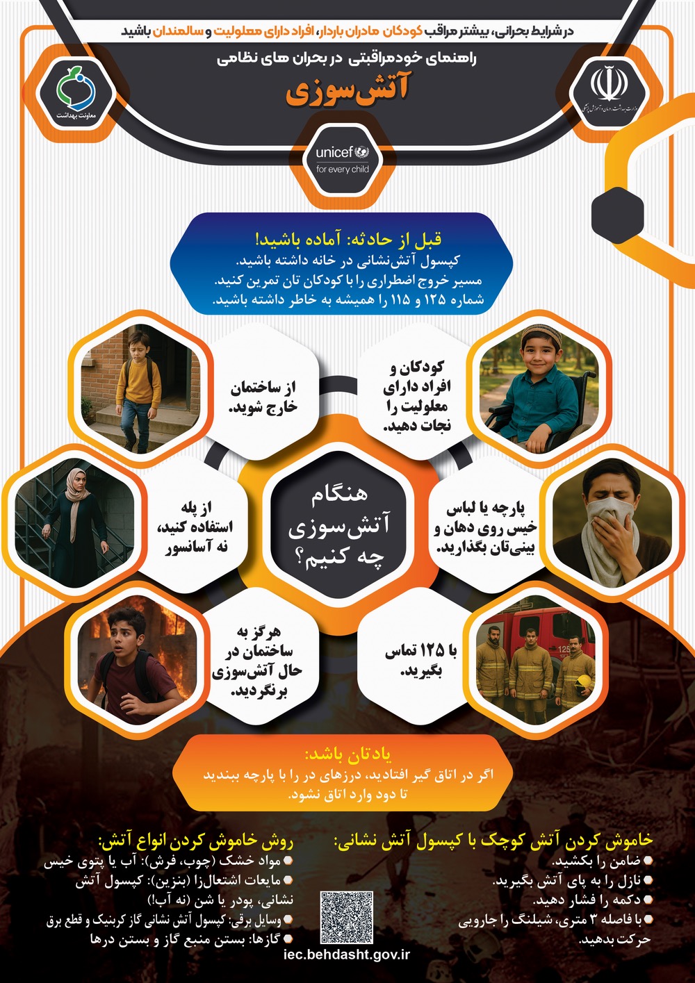 تصویر آتش سوزی